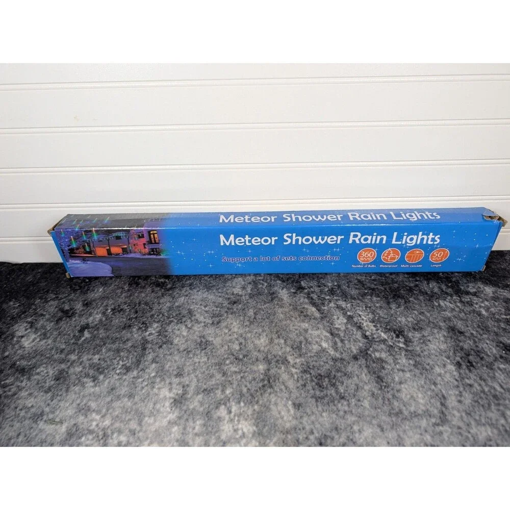 LED Meteor Shower Rain Lights 10 Tubes NOB